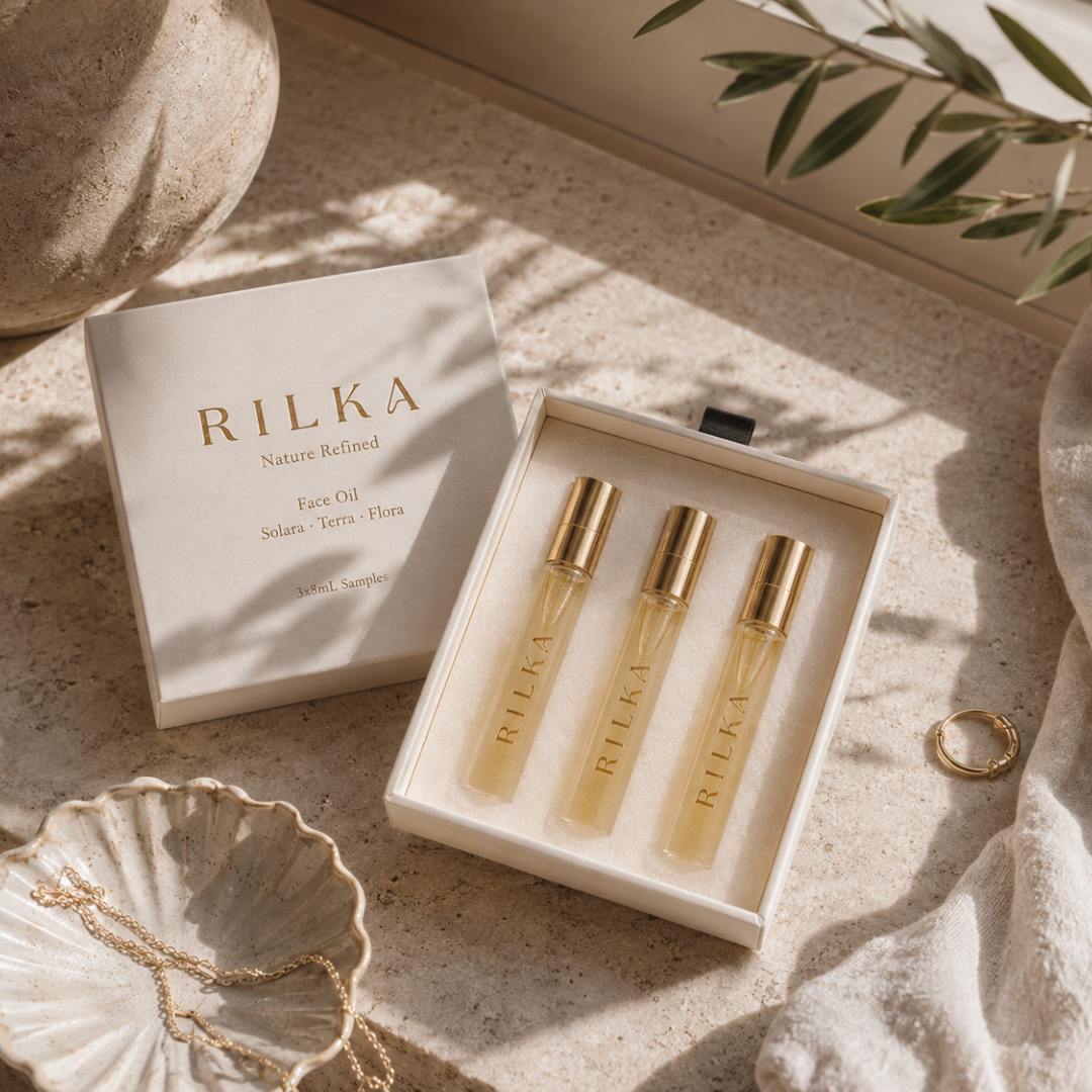 Rilka Face Oil Sampler: 5mL x 3 Scents