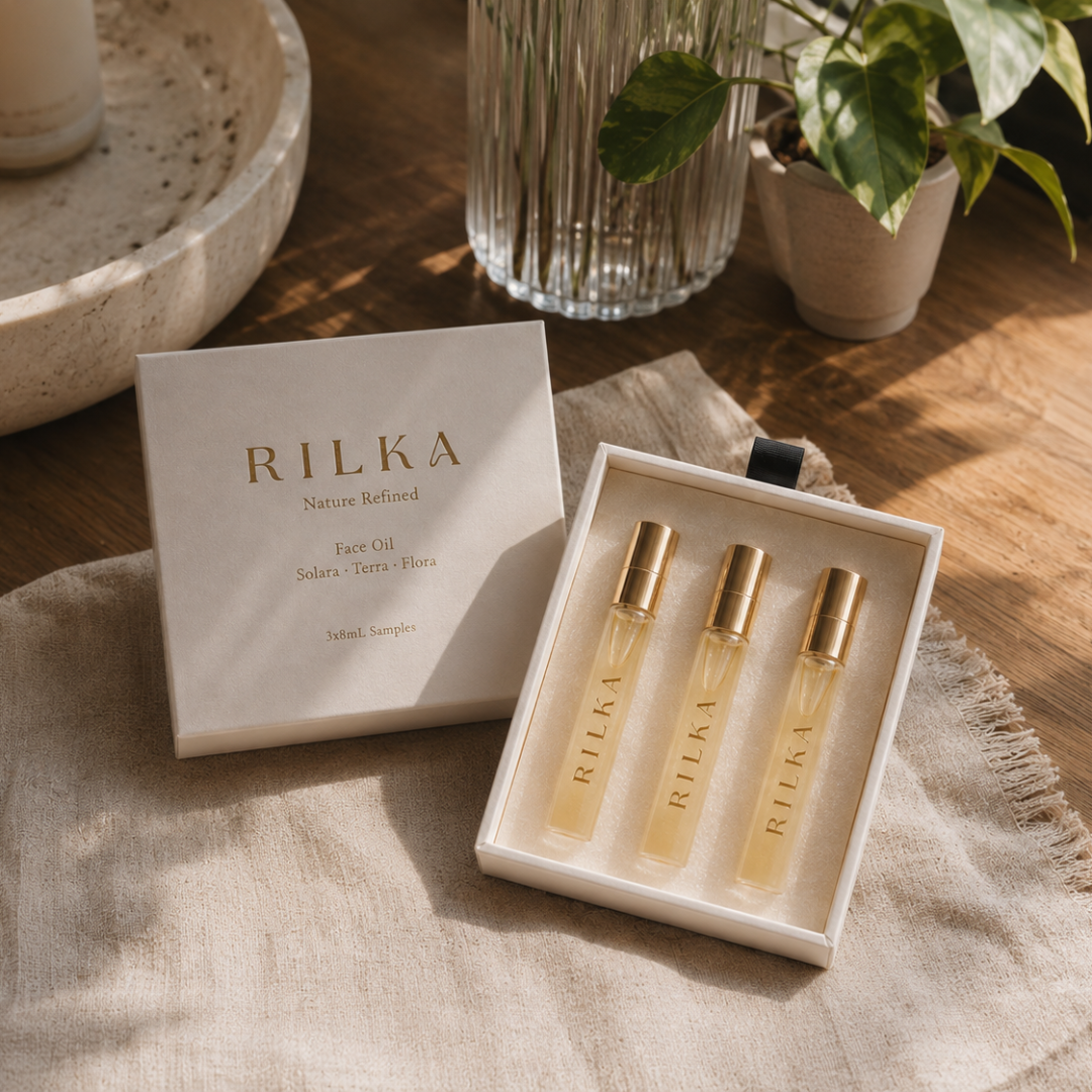 Rilka Face Oil Sampler: 5mL x 3 Scents