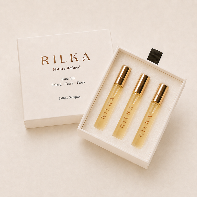 Rilka Face Oil Sampler: 5mL x 3 Scents